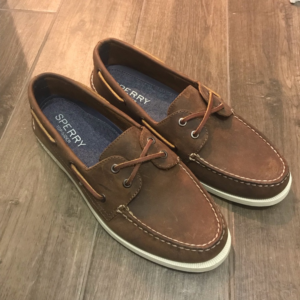 Sperry for J.Crew 2-Eye Boat Shoe (Men’s 10)